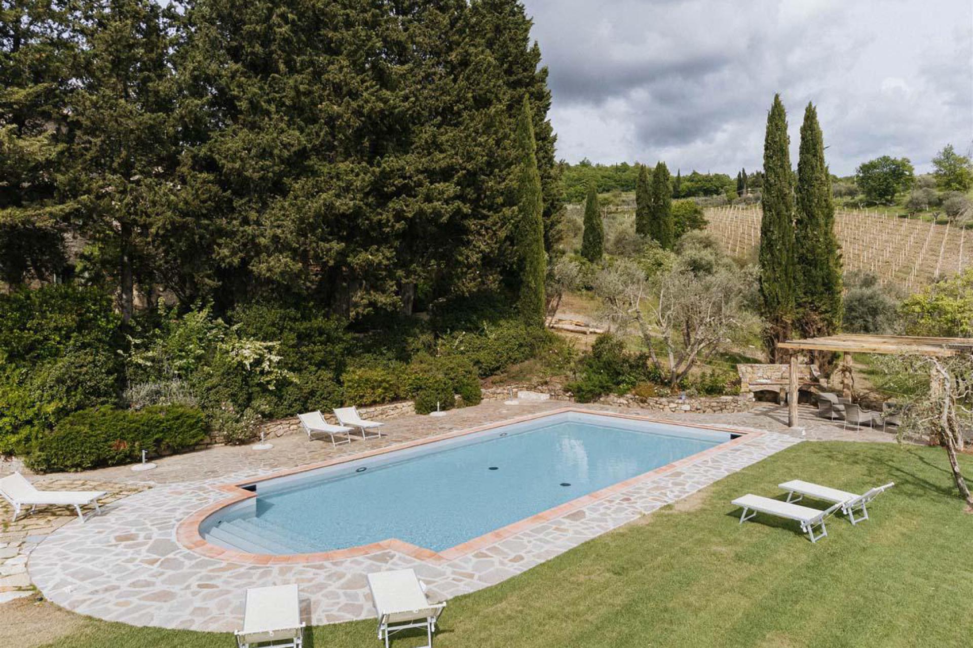 Agriturismo in the Chianti region between Florence and Siena