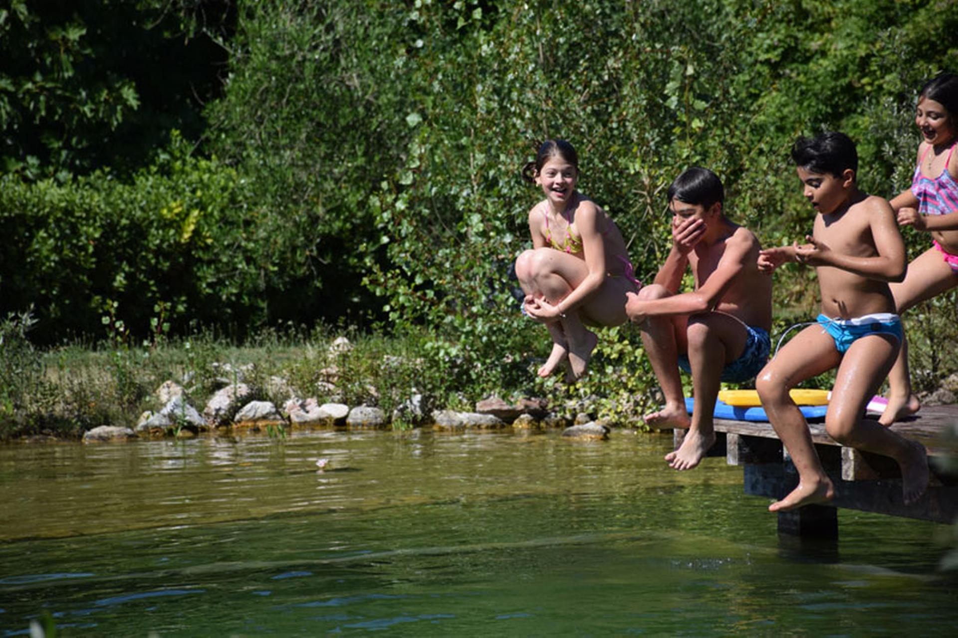 Hospitable agriturismo with beautiful bio pool