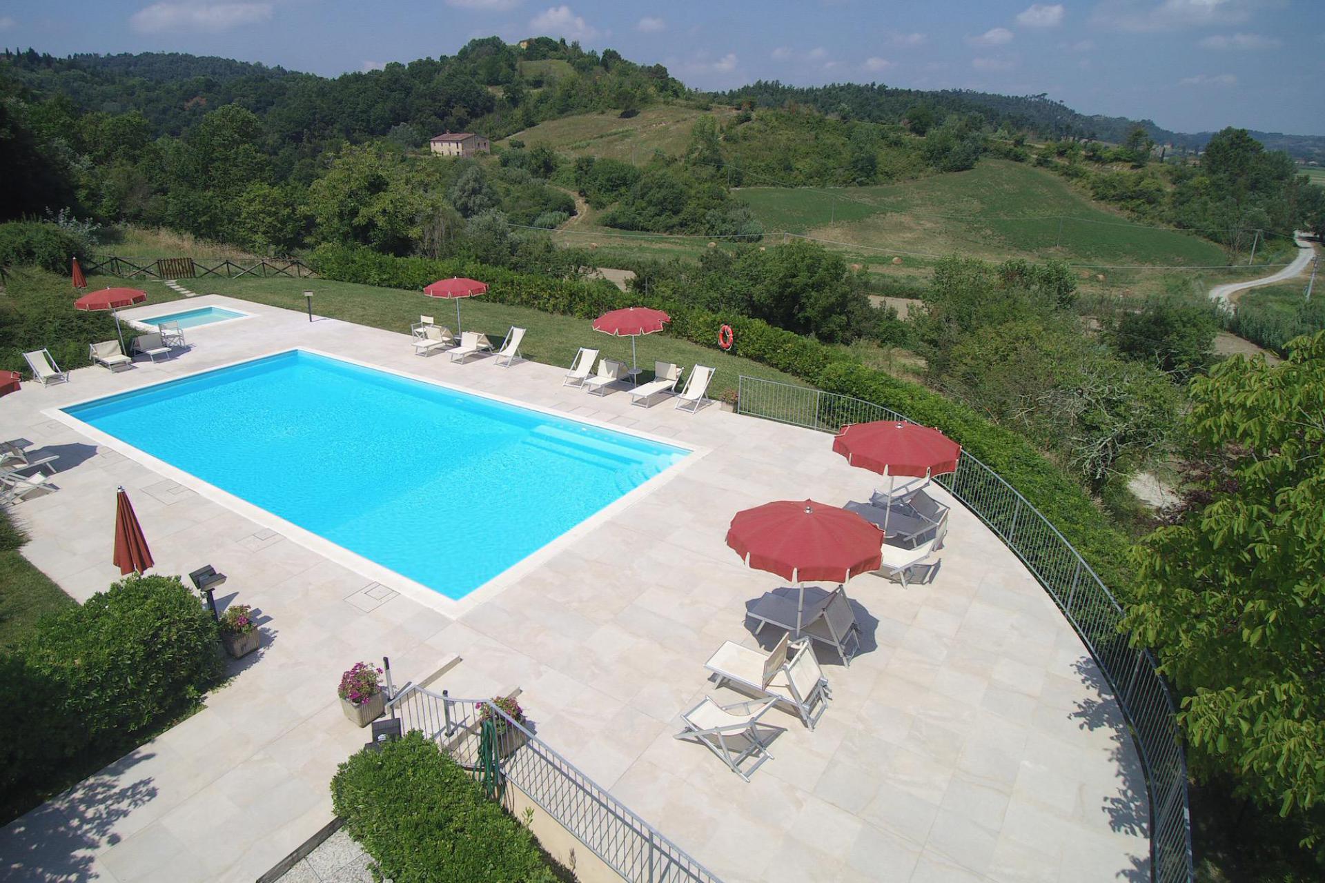 Agriturismo for families with large pool and paddling pool