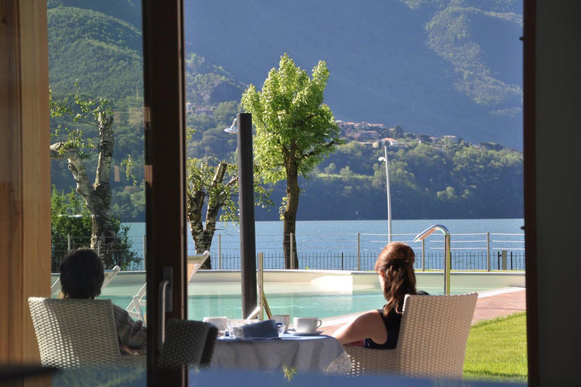 Small country hotel in wonderful location on Lake Como