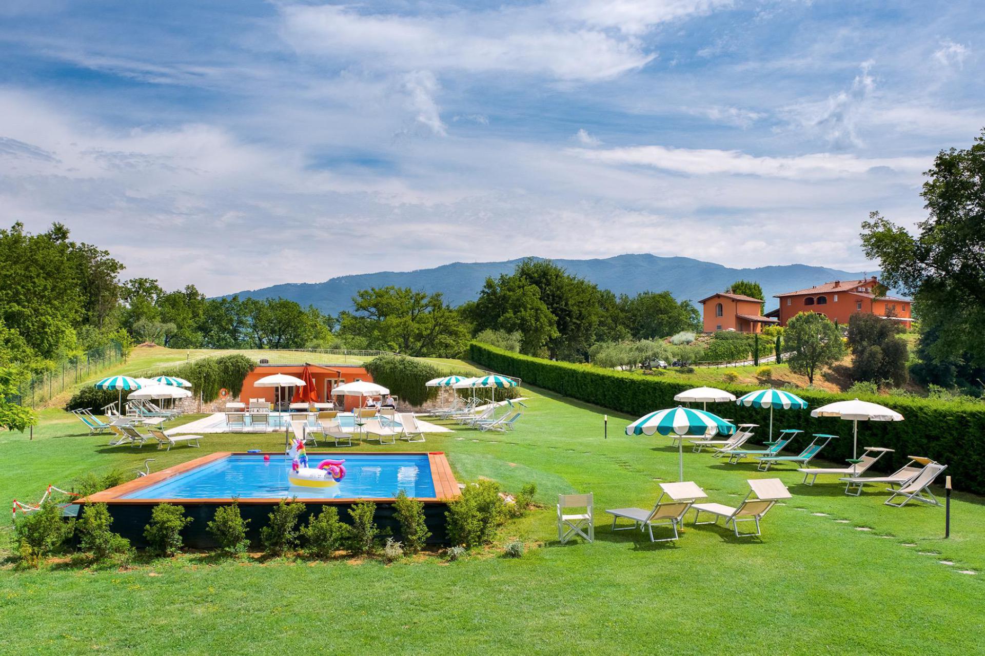 Agriturismo in Tuscany with design interiors