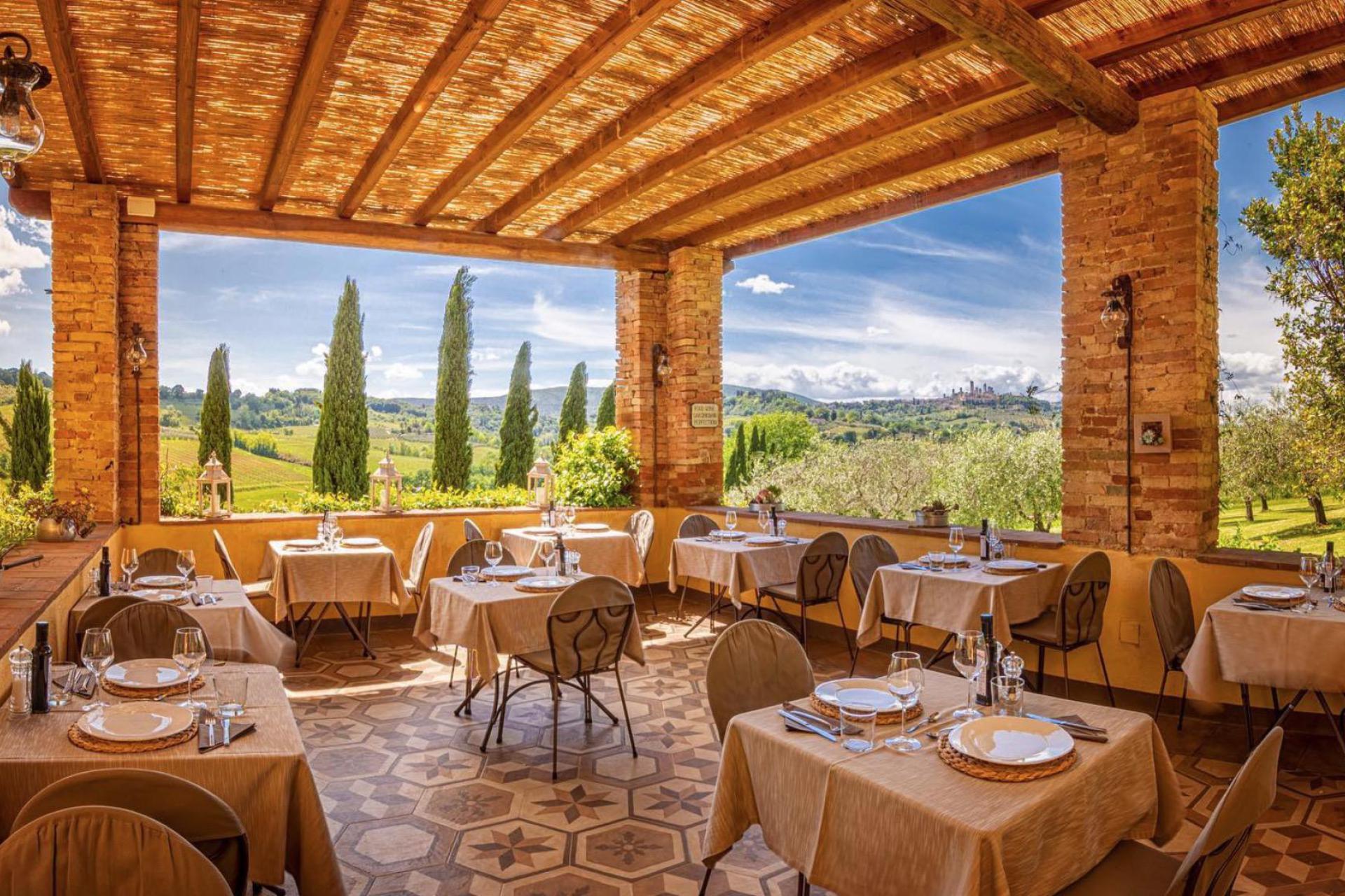 Culinary agriturismo near San Gimignano