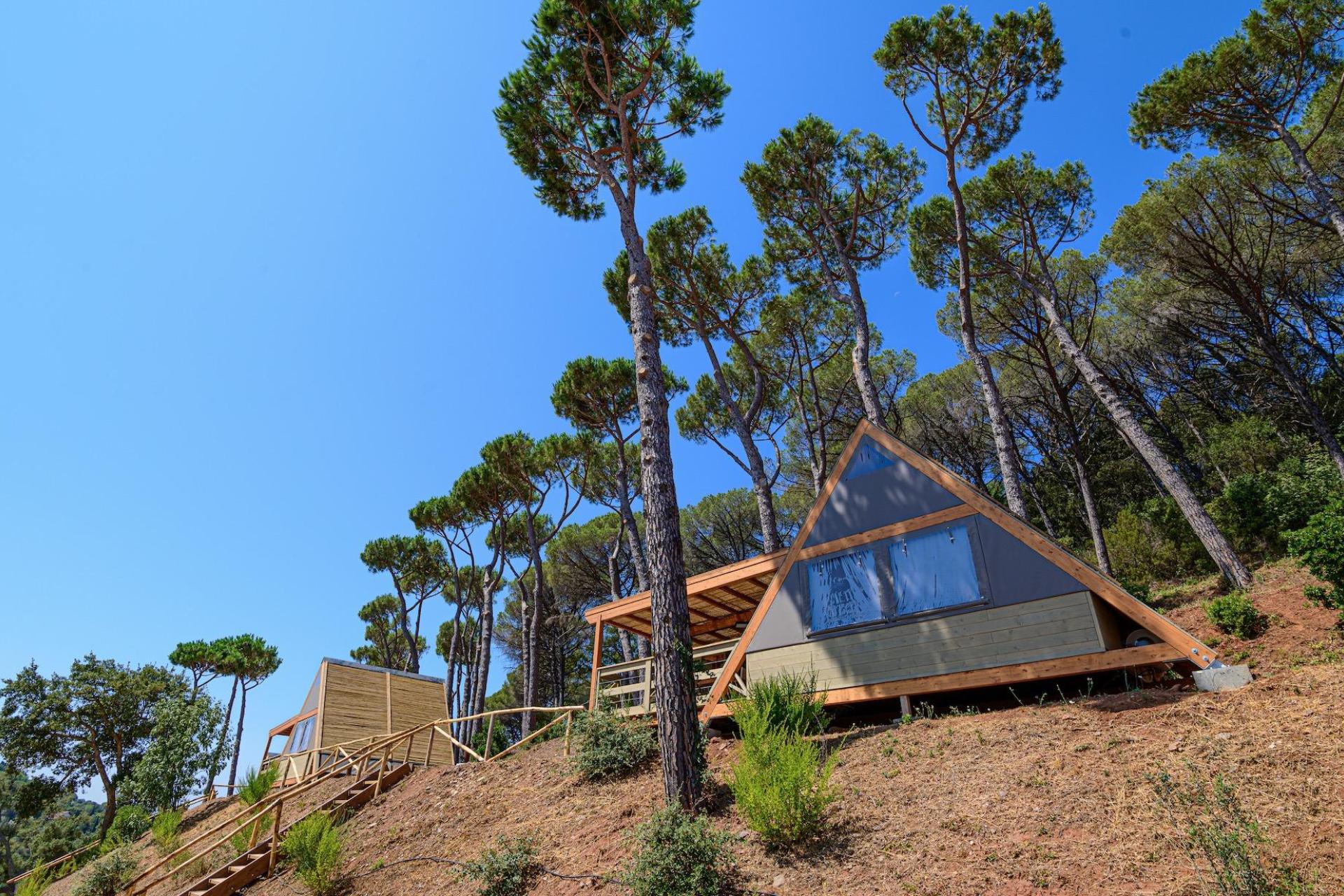 Glamping Tuscany near the sea | Luxury safari tents & pool