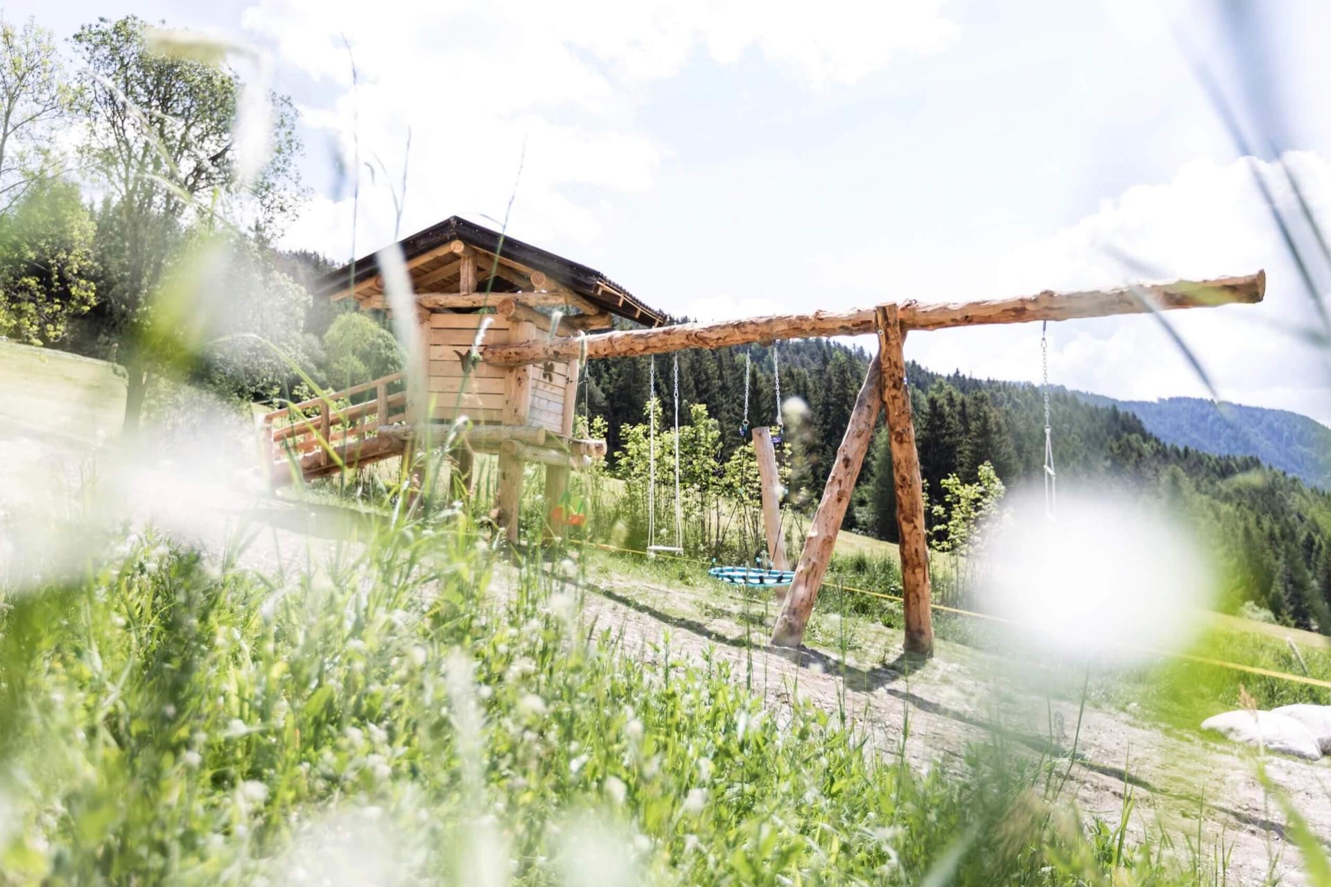 Active agriturismo with farm animals in Trentino