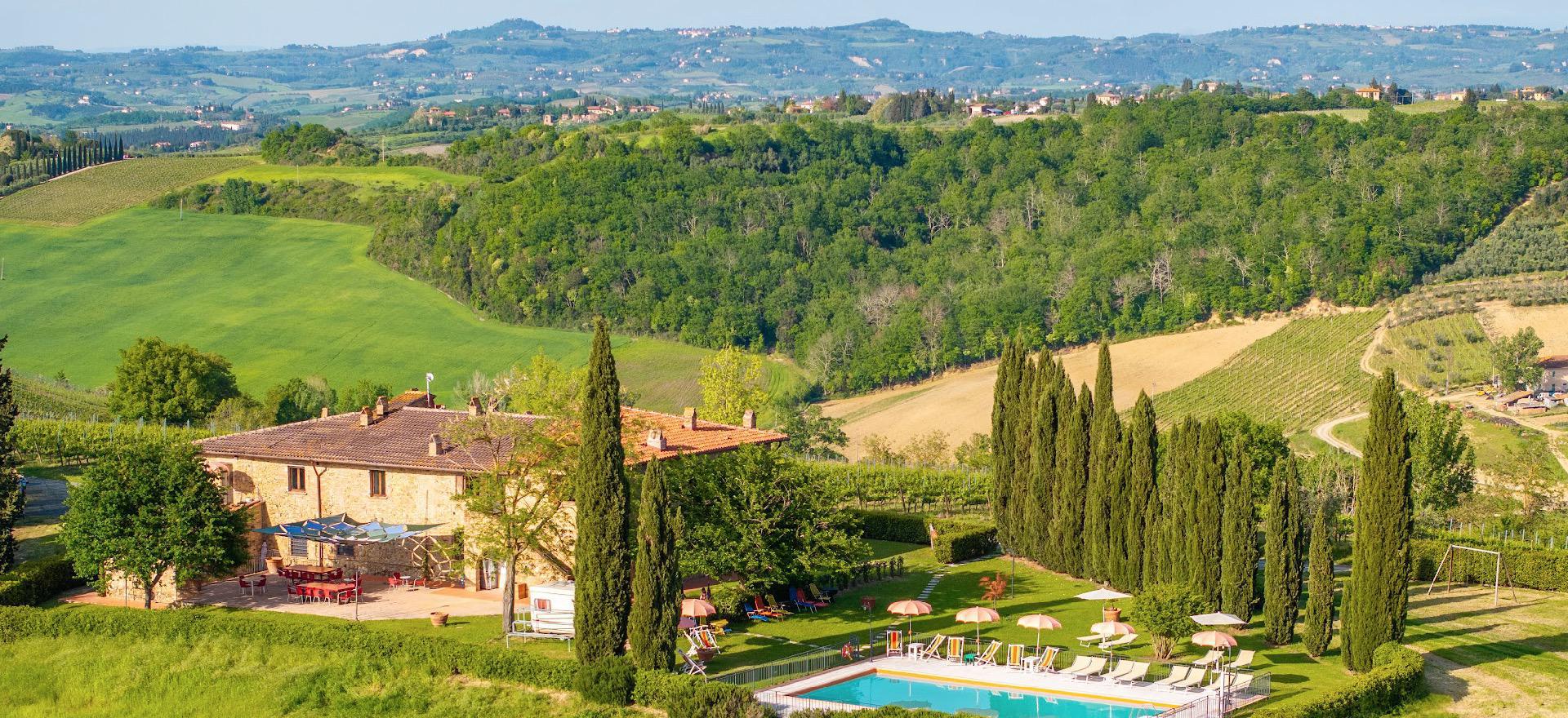 Agriturismo Tuscany Authentic agriturismo in Tuscany with great views